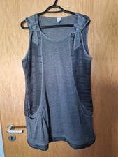 Tolles Top Bluse Liberty Woman  Gr L   Baumwolle 100 % Farbe Grau Top Zustand