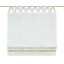 Raffrollo mit V Schlaufen