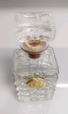 Kristallglas Karaffe, Dekanter, Cognac Flasche, VM Verona,  H- 26,5cm