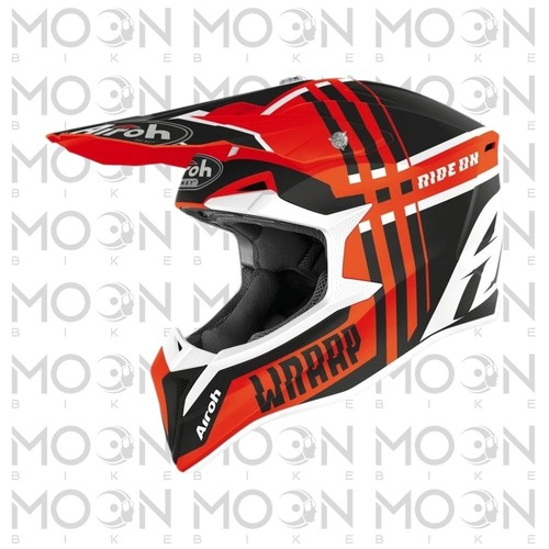 Airoh wraap broken orange matt - wraap,