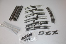 Minitrix 14 Stück gerades und gebogenes Gleis Funktionsgleise Spur N #L270