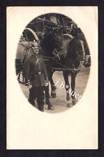 Stuttgart CANNSTATT Kanonen-Pferdegespann / Soldat m Pickelhaube * Foto-AK WW I