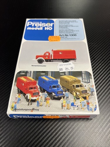Preiser 1308 feuerwehr - preiser,