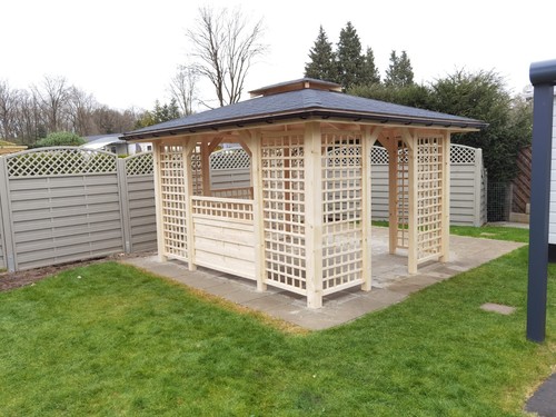 Holzpavillon gartenhaus - holzpavillon,