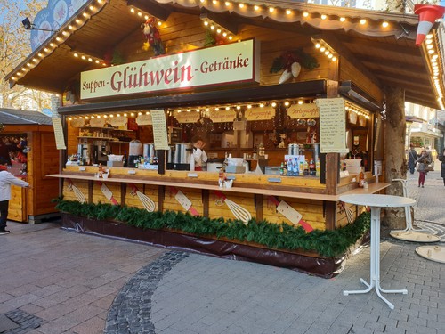 Verkaufs stand holz oder - verkaufs,