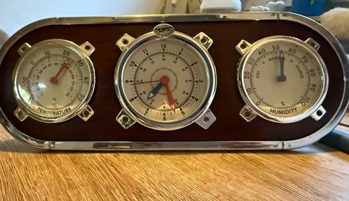 Vintage maritim wetterstation - maritim,