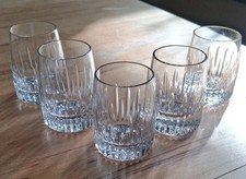 5 Schnapsgläser Set Glas Stamper WMF? Carola? Ohne Macken, klar 