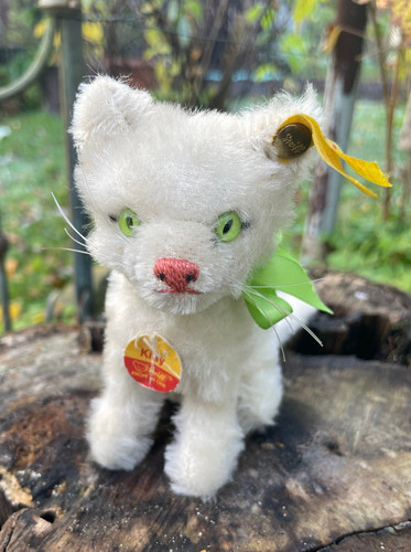 Antike seltene steiff katze - steiff,