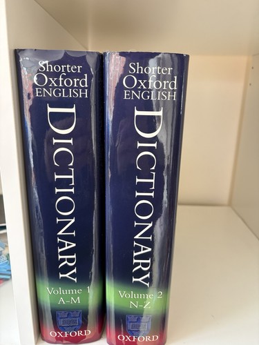Shorter oxford english - oxford,