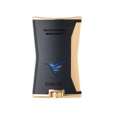 Colibri Feuerzeug Schwarz/Gold