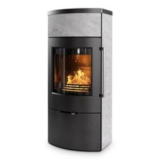 TT80FS Kaminofen Schwarz