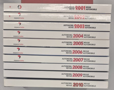 Katalog der Automobilrevue 2001 - 2010 (10 Bände)