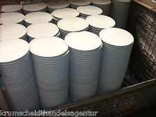 10x Deckel für Eintopfschalen,Gloschen, Speiseglocke,Ø20cm,grau, Deckel