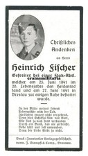 Orig. Sterbebild Soldat