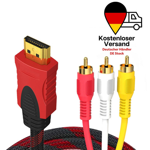 Hdmi 3rca audio video av - zu,