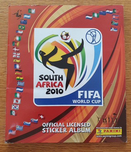 Panini album 2010 süd - in,