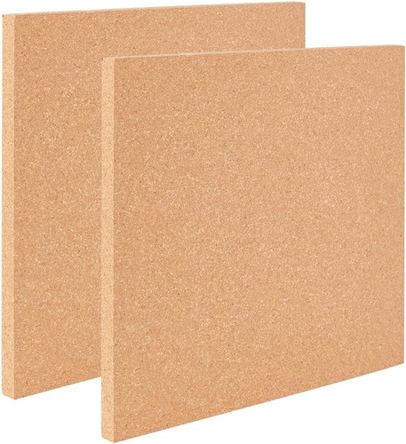 Quadratische korkplatten set - set, 2