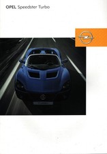 Opel Prospekt Datenblatt Opel