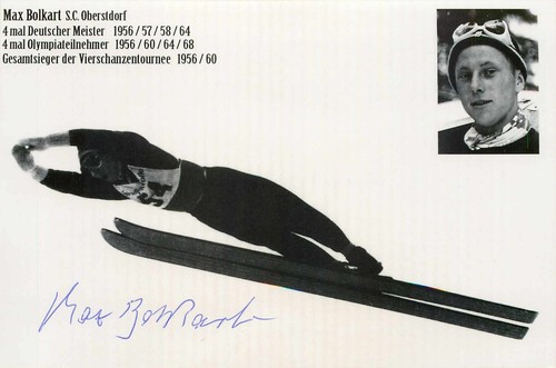 Autogramm max bolkart - autogramm,