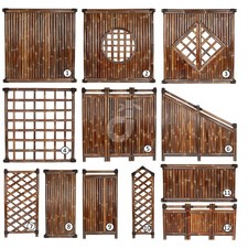 Bambus Sichtschutz Garten Zaun