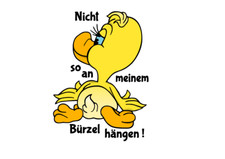 Ente Autoaufkleber/Wandtattoo