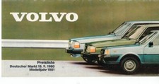 VOLVO Preisliste Modelljahr