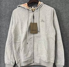 Burberry Zipper Grau Größe M