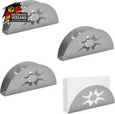 Edelstahl serviettenhalter - edelstahl, 4