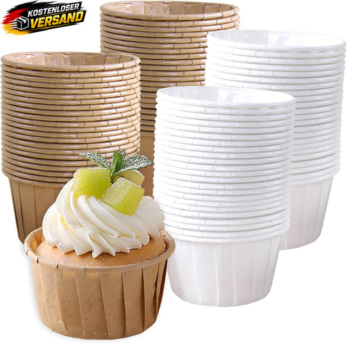 Mini muffinförmchen papier - mini,