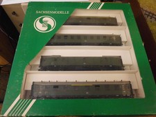 Sachsenmodelle SaMo H0: 14002 Hechtwagen-Set DR Epoche 3, neu, OVP