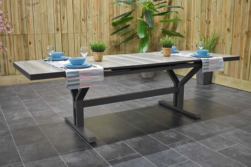 Capua ausziehtisch aluminium - ausziehtisch,