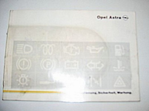 Betriebsanleitung opel astra - betriebsanleitung,