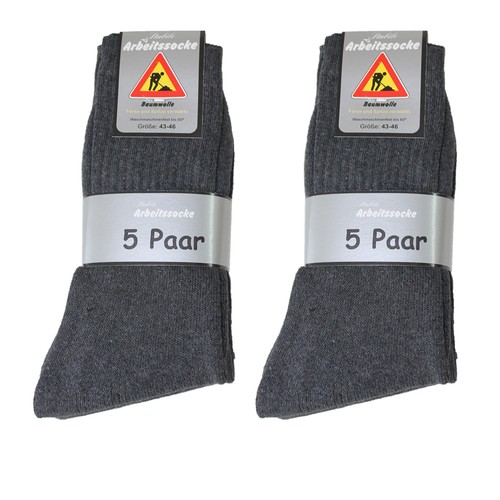 Paar herren arbeits socken - 10,