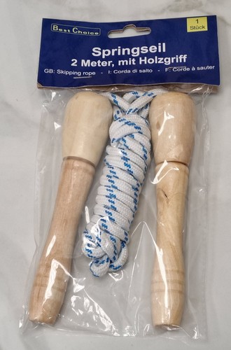 Springseil holzgriff - springseil, 2m