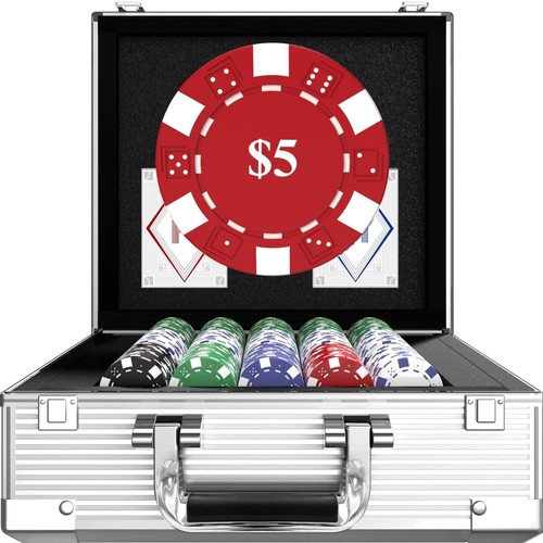 Pokerchips 600 stück - stück, mit