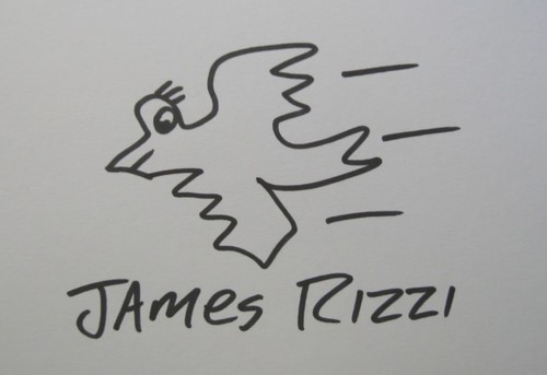 Original signierte james rizzi - original,