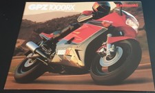 Motorrad Prospekt, Kawasaki GPZ 1000 RX, 80er Jahre