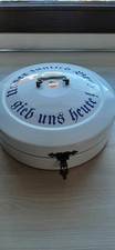 Vintage Brottopf Brotdose Emaille 1 A Zustand