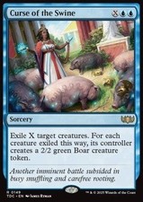 Magic/MTG Curse of the Swine TDC-149 Rare Englisch Neu