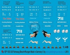 Peddinghaus 1/48 Various US