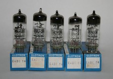 5 Stück Elektronenröhren Typ EABC80 NOS
