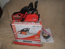 Dolmar PS 35 C 2,3 PS Säge mit 40 cm Schwert mit Kettenschutz neuwertig