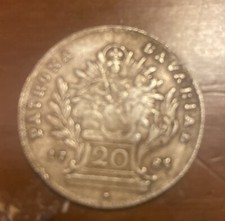 Antique Silver Coin; Patrona