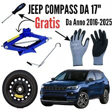Platzsparend Notrad 5Fori Ab 17 Für Jeep Compass Mit Set Cric Handschuhe Schlitz