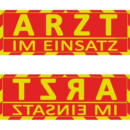 Arzt einsatz sonnenblende - im,