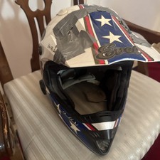 Rockhard Motorrad Helm Gr. XL Evel Knievel