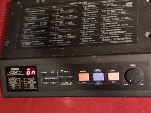 Yamaha qx7 digital sequencer - yamaha,