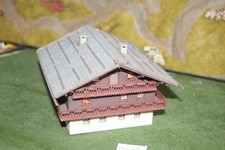 Modellbahn Bausatz Haus Alpenhof, Faller H0 130554 gebaut. OL 38