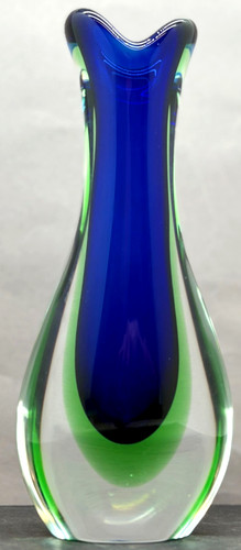 Murano sommerso glasvase - sommerso,