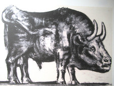 PABLO PICASSO: Schöne Lithographie limitiert auf 200 Exemplare, signiert 50x70cm